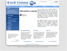 Tablet Screenshot of btobvisions.com